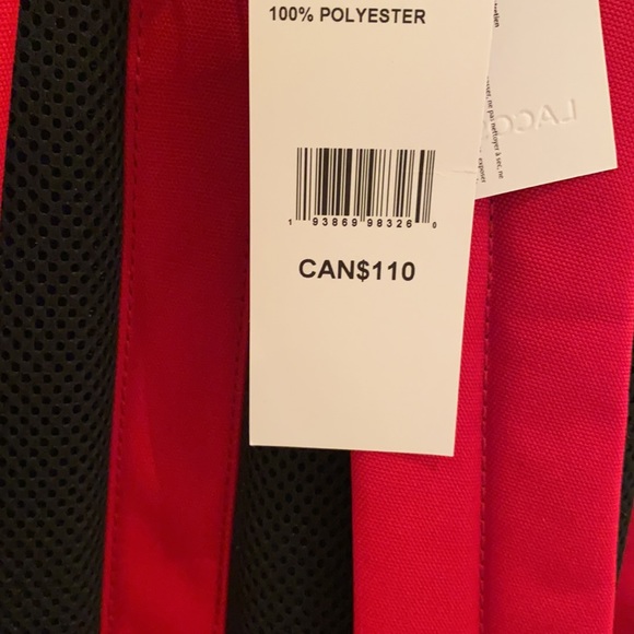 Lacoste Backpack - Picture 2 of 2